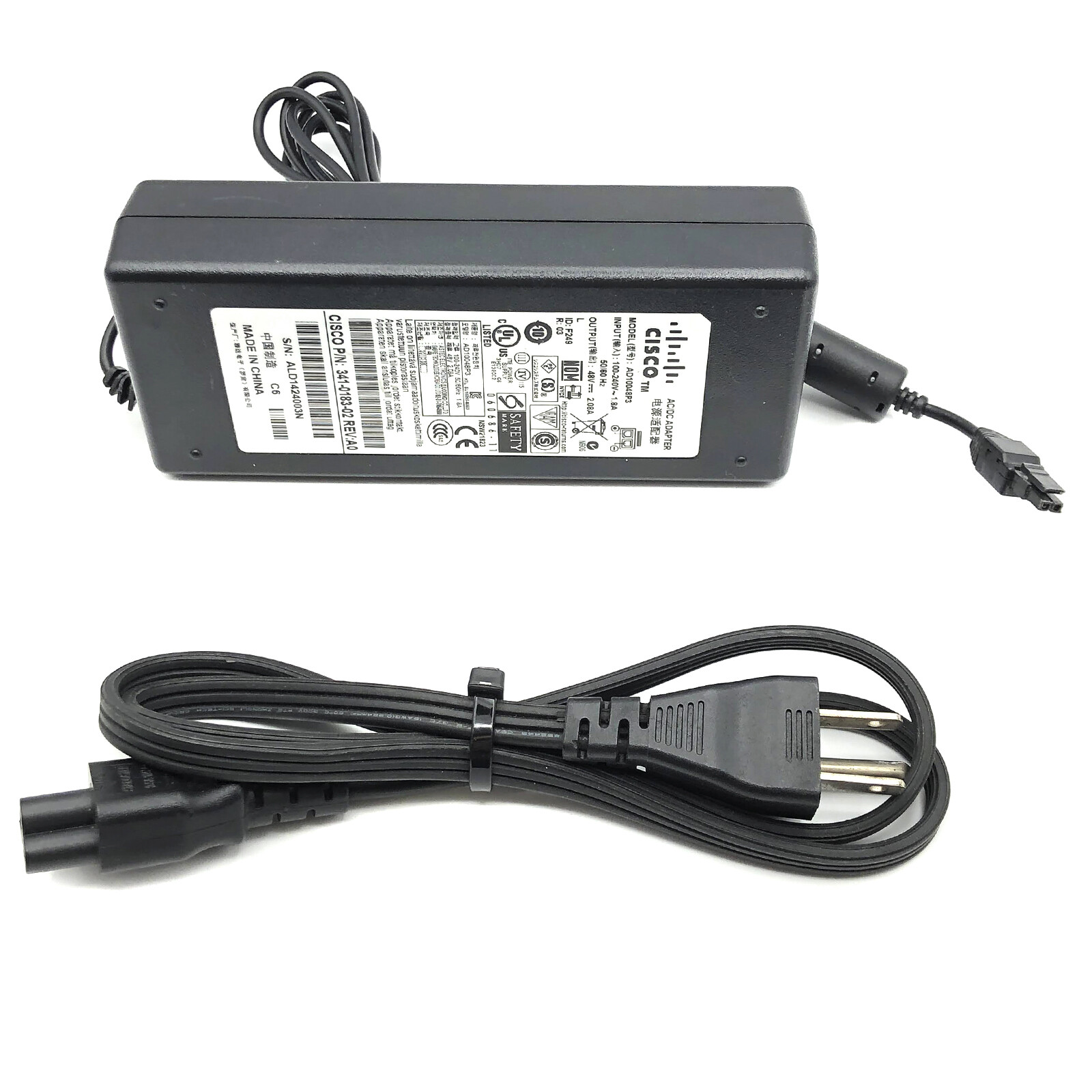 Genuine 48V AC Adapter for Cisco ASA5505-K8 Adaptive Security Appliance