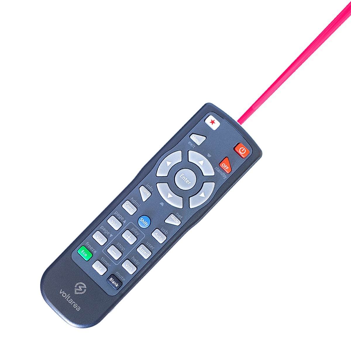 Remote Control For Hitachi CP-X 508 506 6 605W 608J projector with Laser Pointer