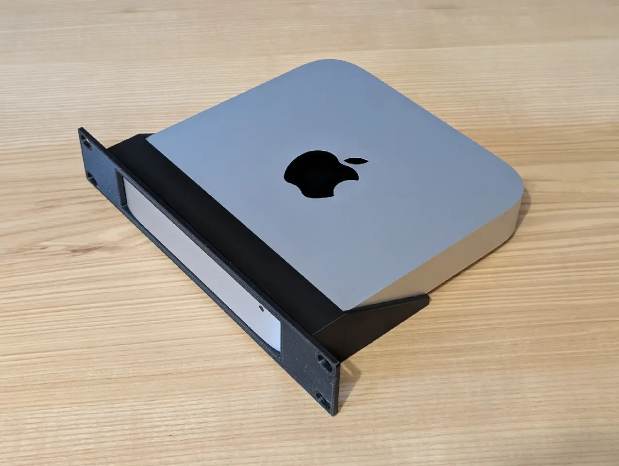 Apple Mac Mini (2010 - 2023) 10" Mini Rack Mount 1U 3d Printed Black Petg 