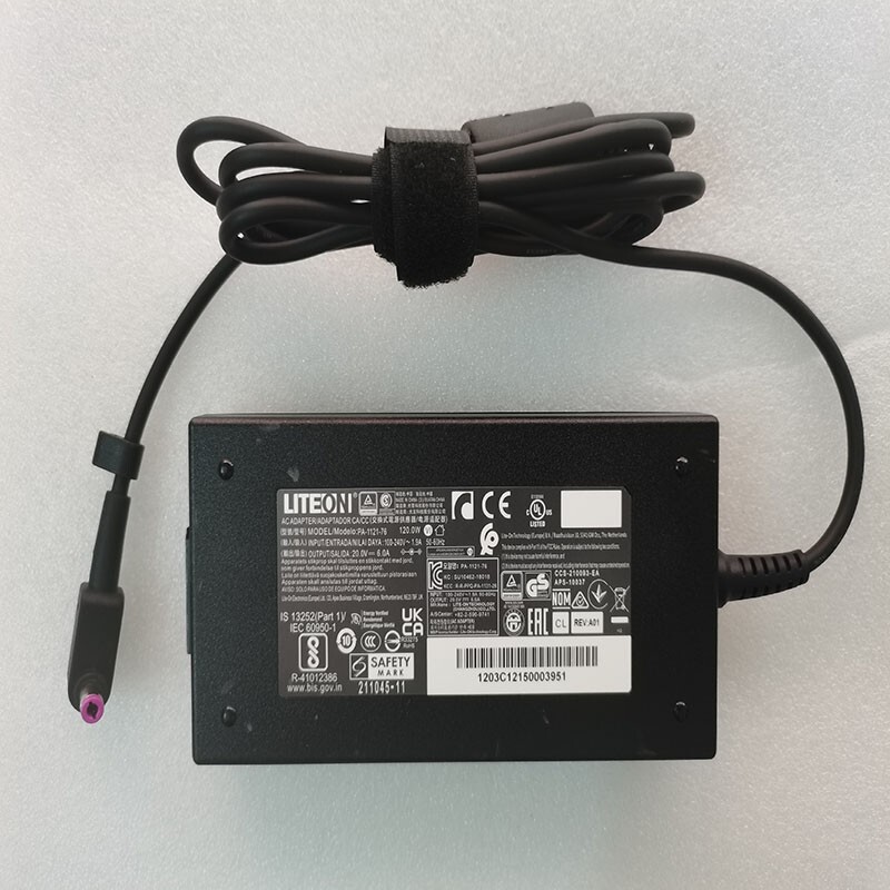 Genuine LITEON 120W PA-1121-76 Adapter Cord For Intel NUC 12 Pro Kit NUC12WSKi5