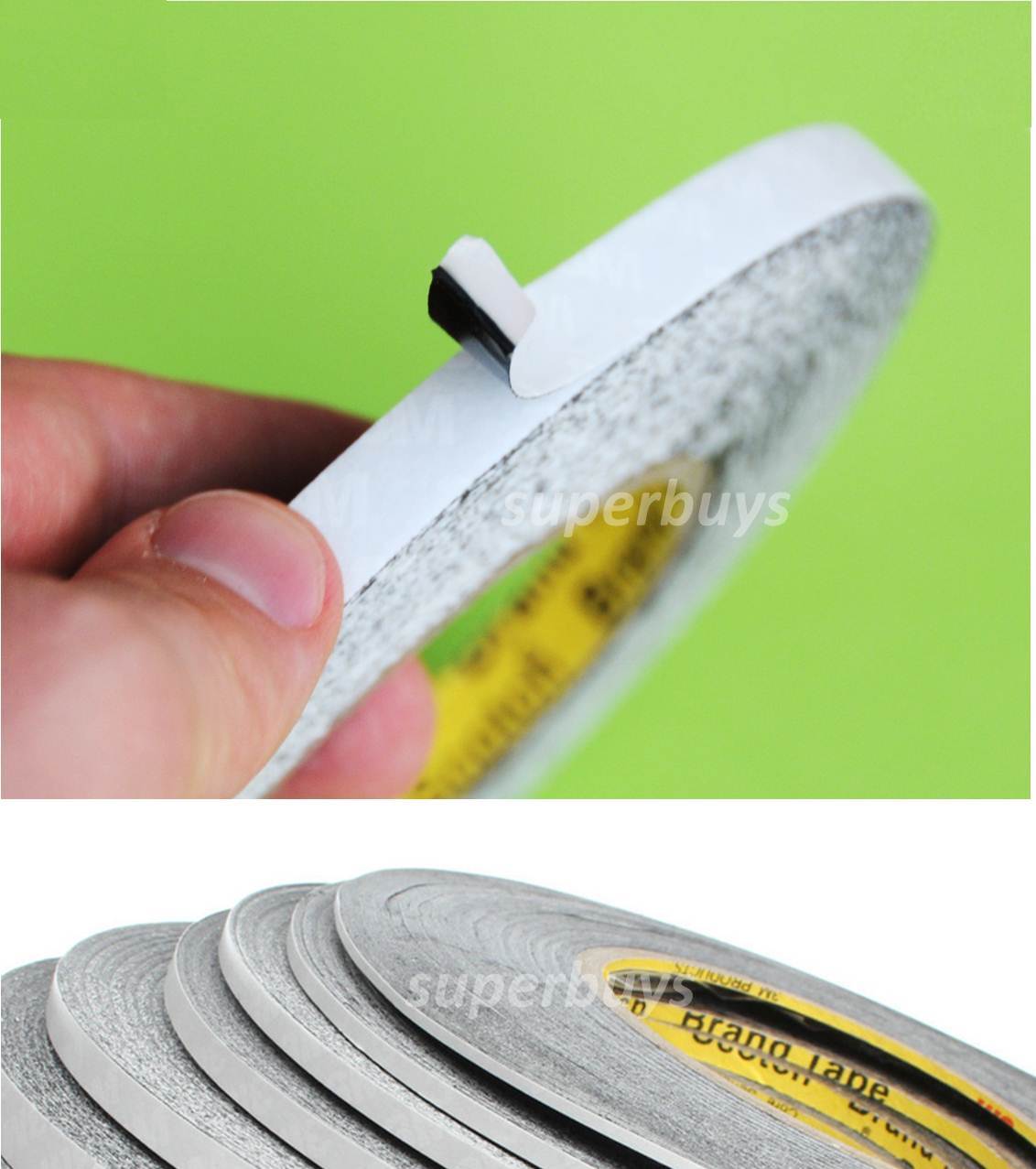 10mm x 50m Double Sided Thermal Conductive Transfer Adhesive Tape Heatsink 3M