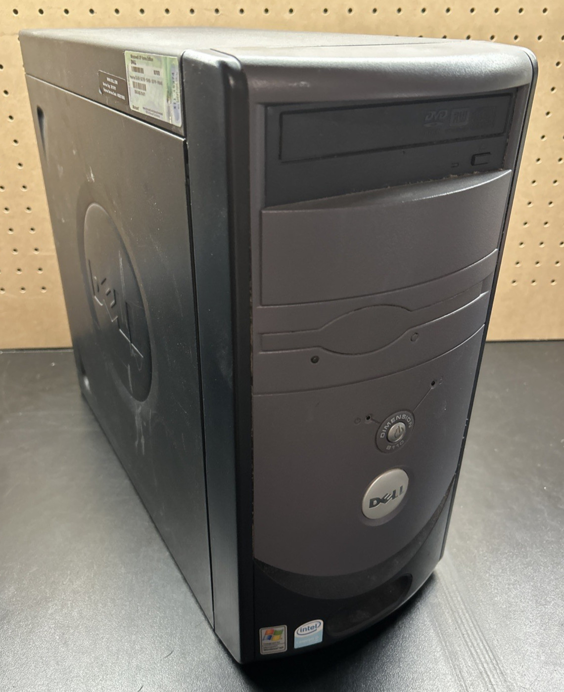 Dell Dimension 8110 Desktop Windows XP Intel Celeron 512MB RAM 160GB HDD Retro