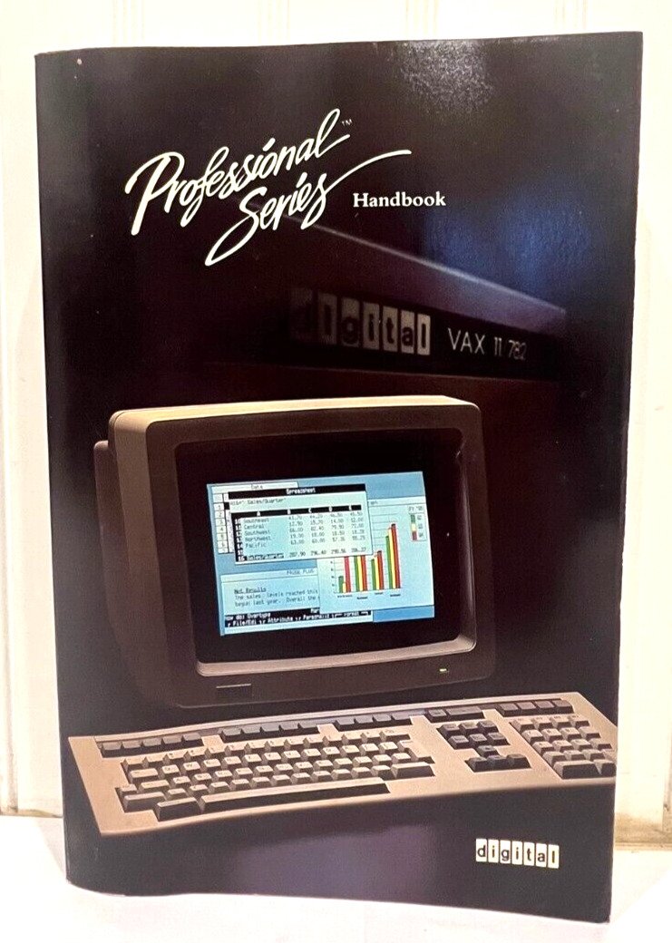DEC Digital Equipment Corporation Professional Series Handbook - Vintage 1985