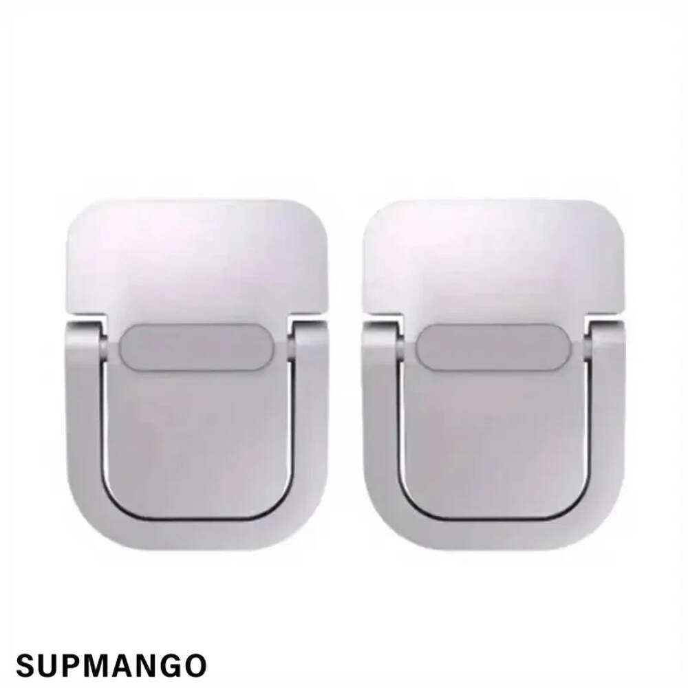 2pcs/Set Laptop Stand for Computer Keyboard Stand Riser Aluminum Mini Portable L