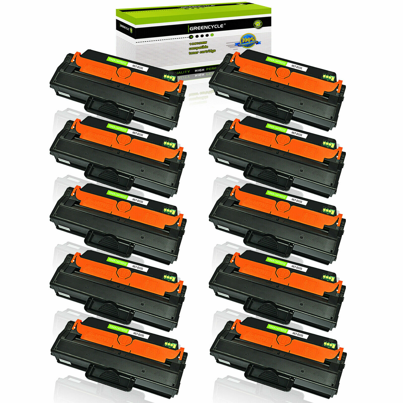 10PK fit for Samsung Xpress M2820DW M2830DW Toner Cartridge MLT-D115L MLT-D115S