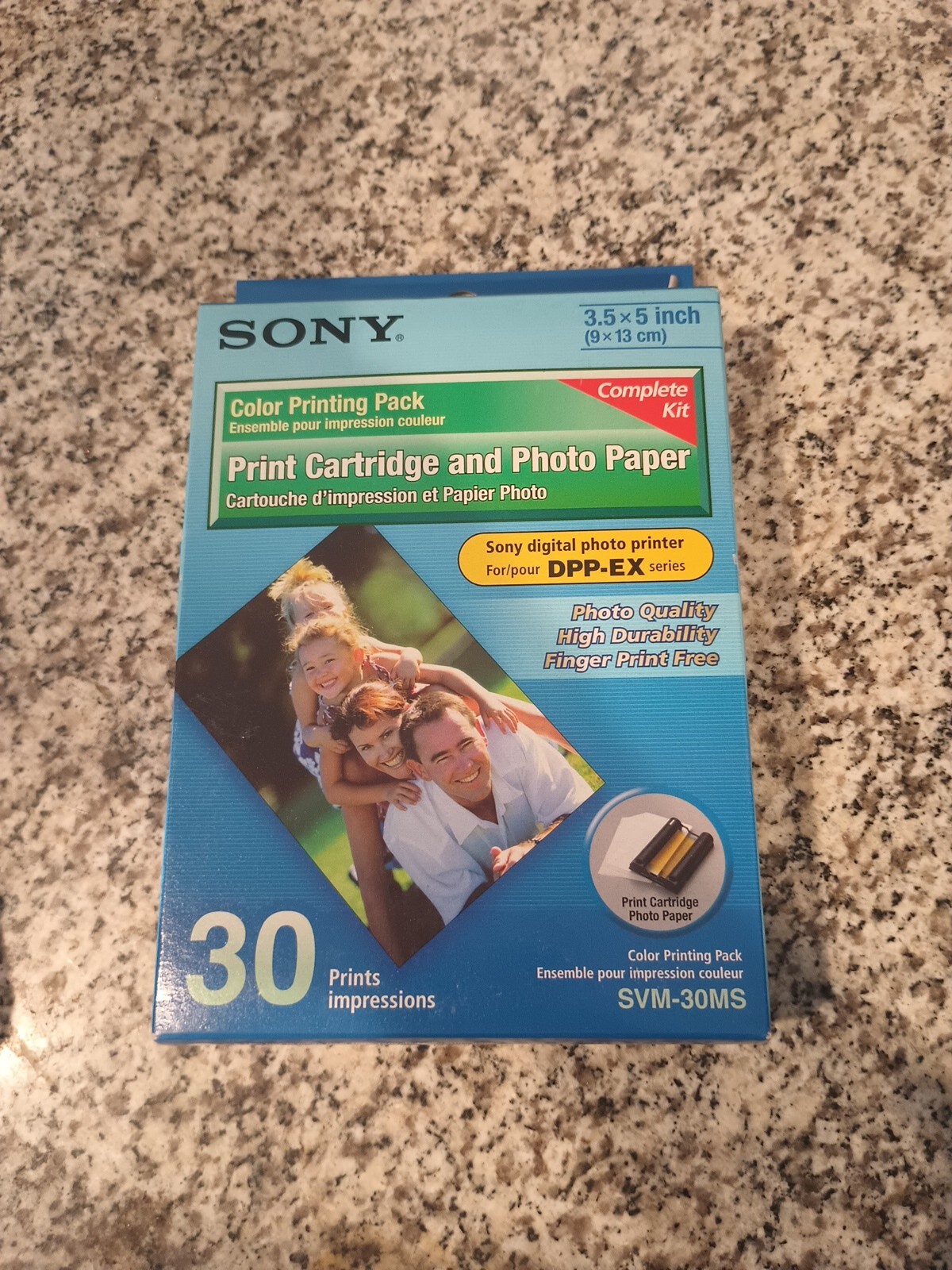 SONY SVM-30MS Color Print Pack Cartridge Photo Paper DPP-EX  2010