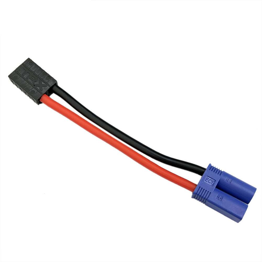  High Current FOR Traxxas Female to EC5 IC5 12AWG: EC-5 IC-5 TRX ID ESC LiPo