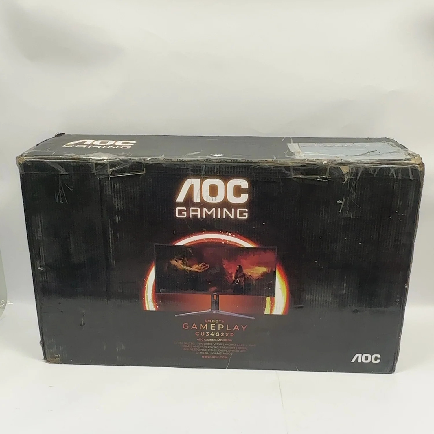 New AOC 34" CU34G2XP-B UWQHD LCD Curved Gaming Monitor