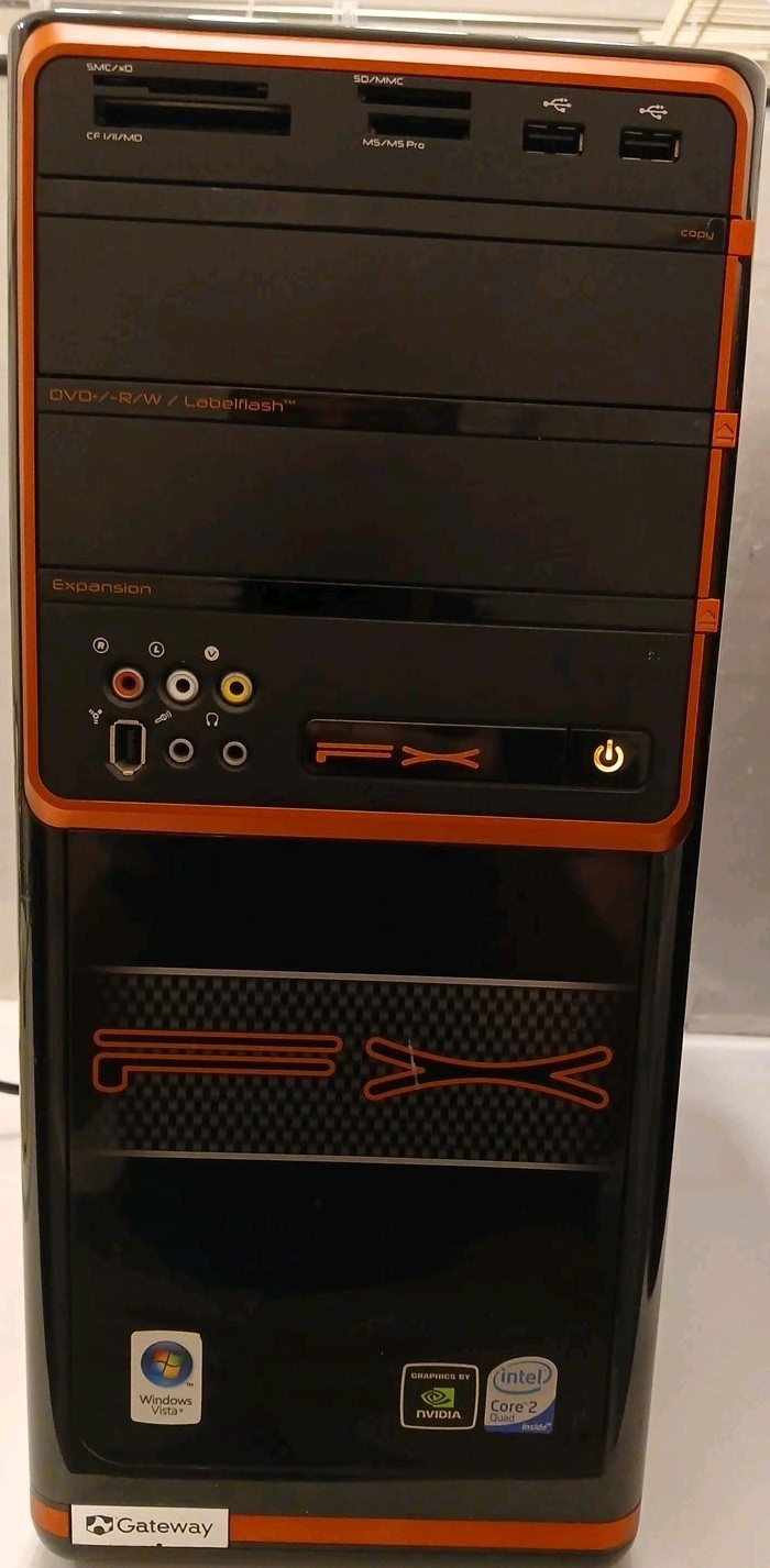 2005 Vintage Gateway Desktop Gaming Computer