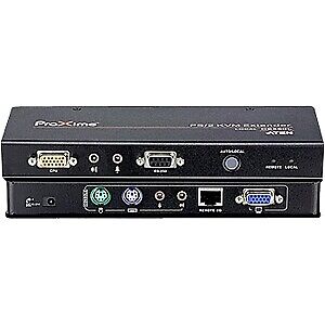 Aten CE370 PS/2 VGA/Audio Cat 5 KVM Extender with Deskew (1280 x 1024@300m)