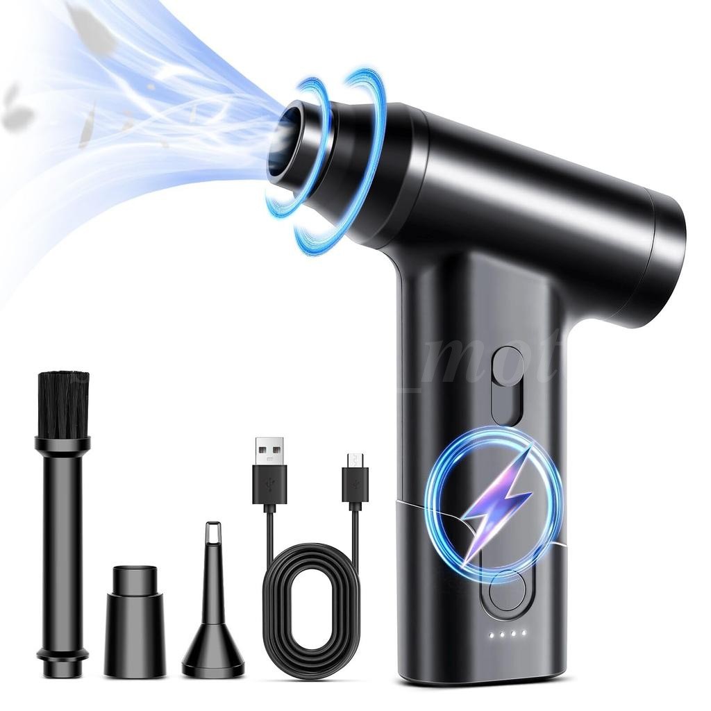 Compressed Air Duster Upgrade 300000RPM Electric Air Duster Powerful Air Blower