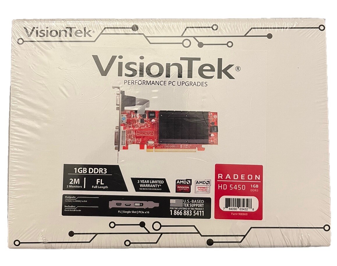 VisionTek ATI Performance PC Upgrades Radeon HD 5450 1GB DDR3