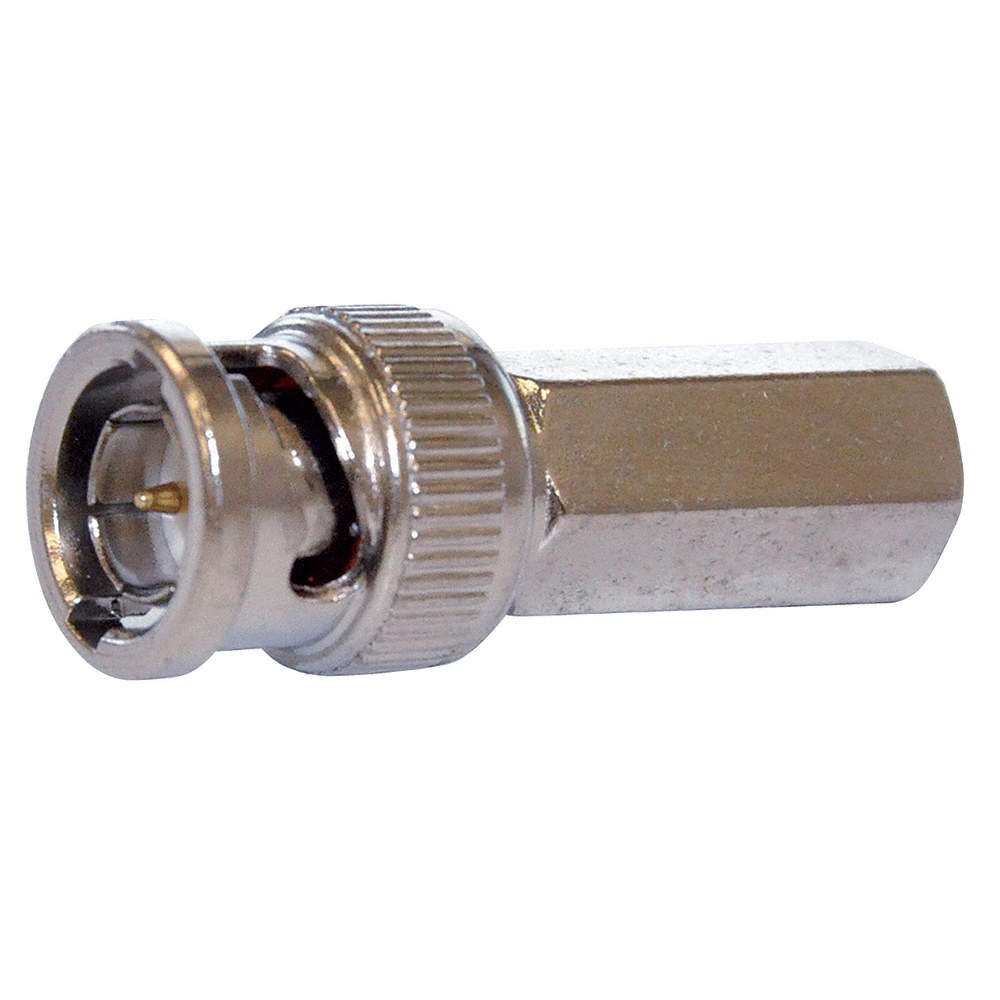 DOLPHIN COMPONENTS CORP DC-UG78-10 Coupler,Cable,BNC/Male,RG59,PK10 11Y906