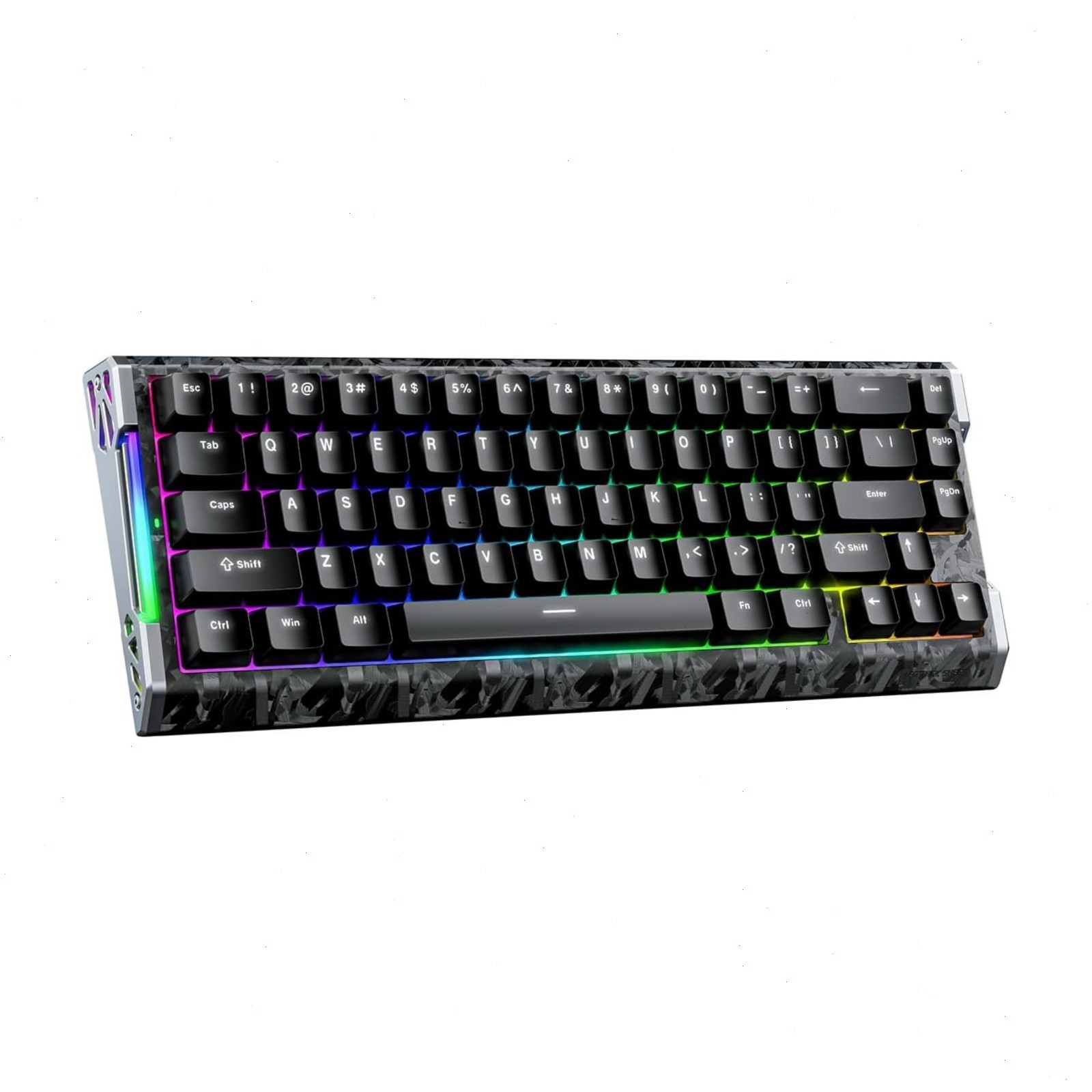 ATTACK SHARK 60% R68HE Wired Carbon Fiber Rapid Trigger Keyboard Magnetic Switch