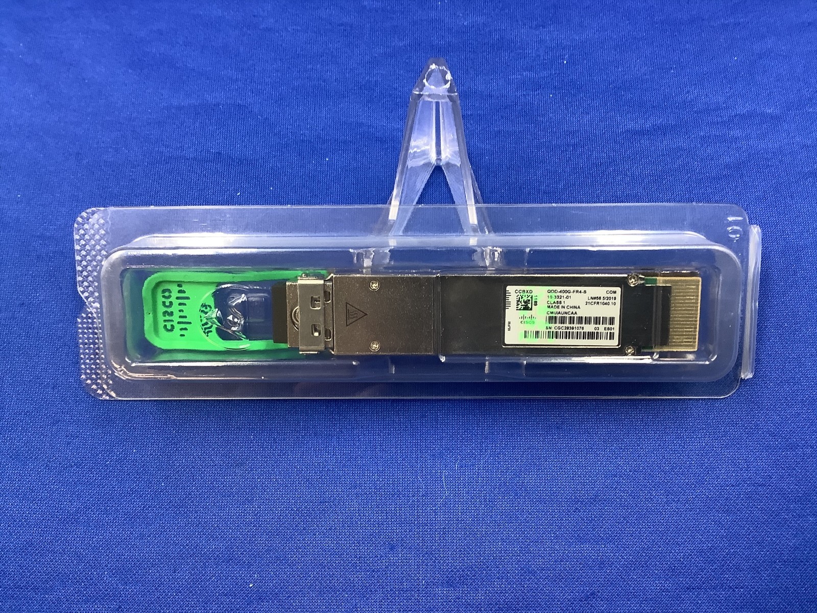 Cisco QDD-400G-FR4-S 400Gbase-fr4 QSFP-DD PAM4 1310nm 2km Optical Transceiver