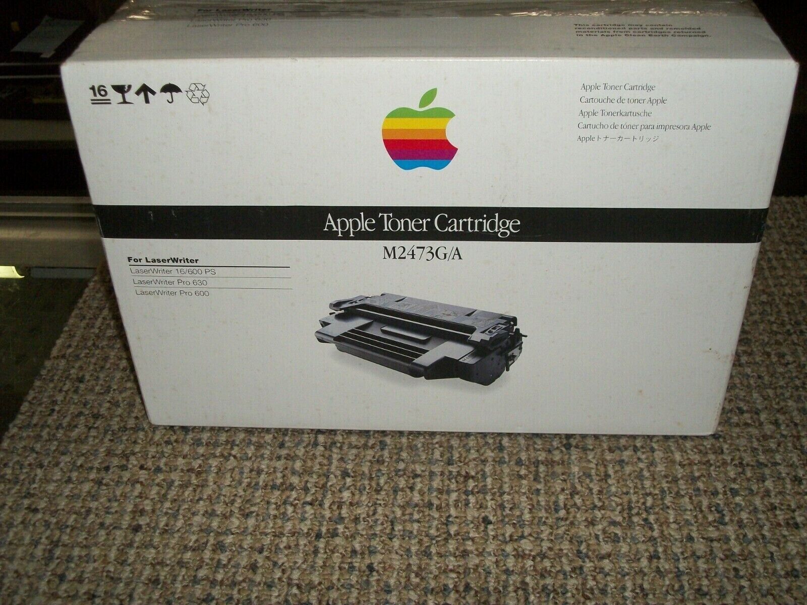 Apple LaserWriter 16/600 PS Toner Cartridge M2473G/A
