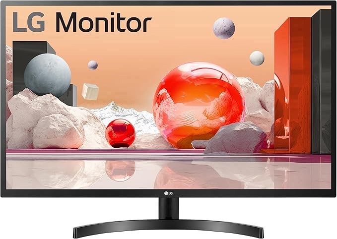 LG FHD 32-Inch Mountable Computer Monitor 32ML600M-B, 75hz IPS with HDR