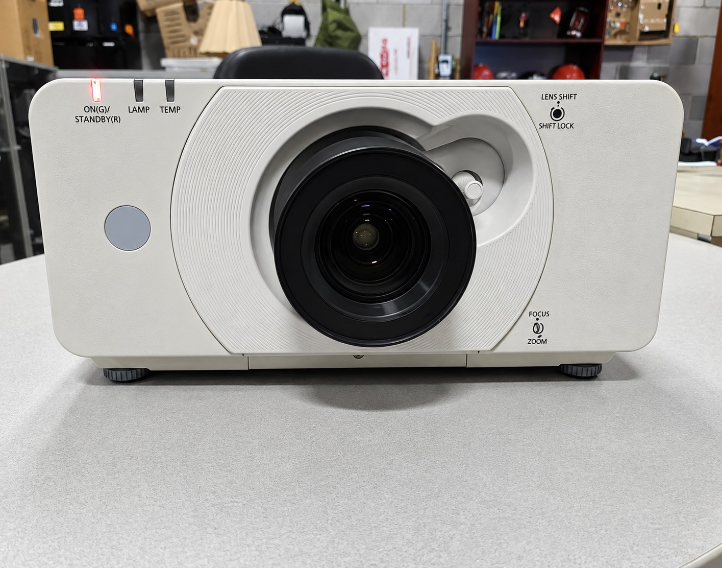 Panasonic PT-DZ570U Professional WUXGA DLP Projector – 4,000 Lumens – 8 Lamp...