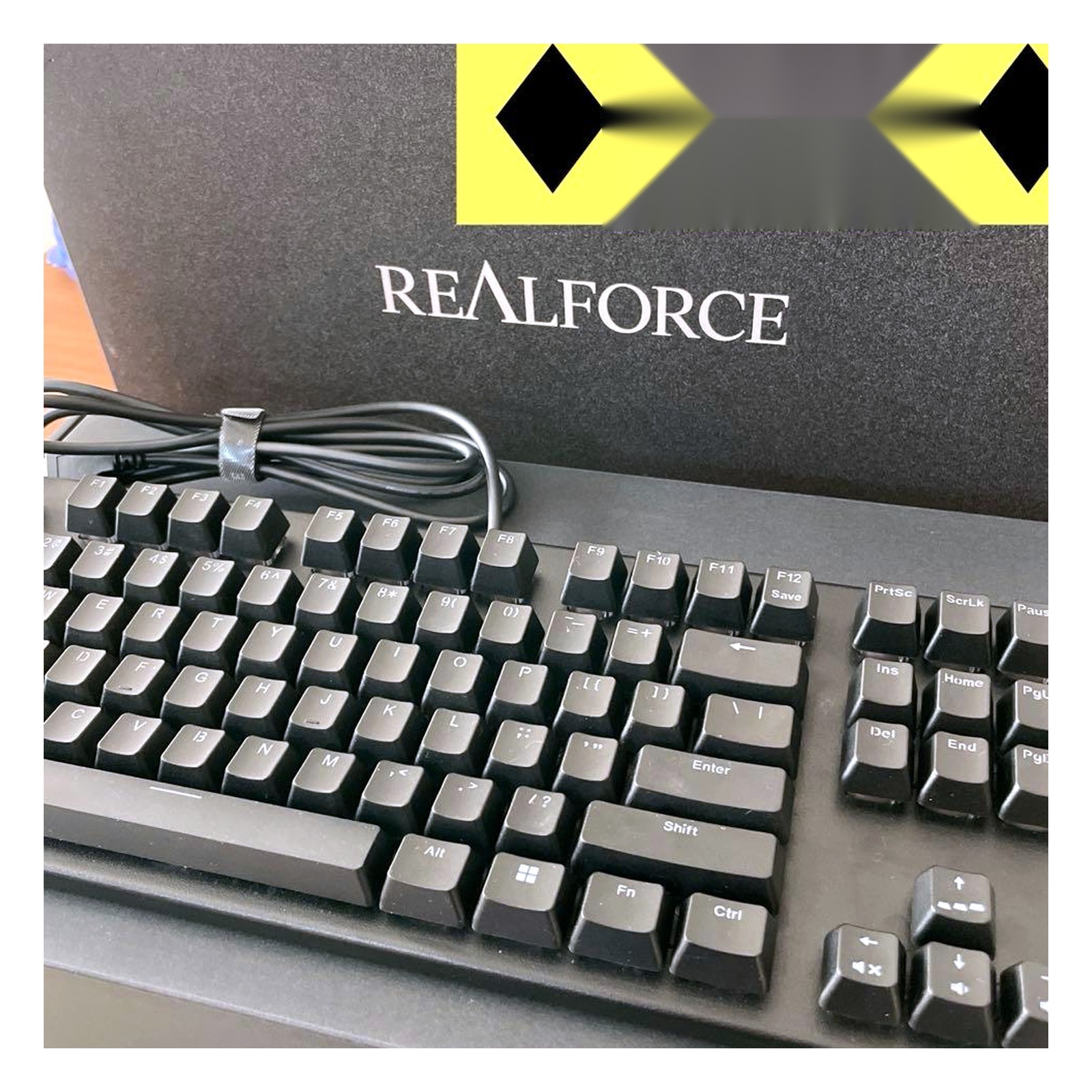 Topre REALFORCE GX1 X1UD13 Tenkeyless Gaming Keyboard 30g US Layout Japan USED