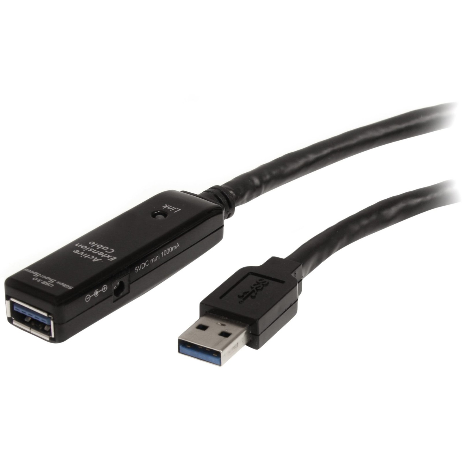 StarTech USB3AAEXT5M 5m USB 3.0 Active Ext Cable M/F Black