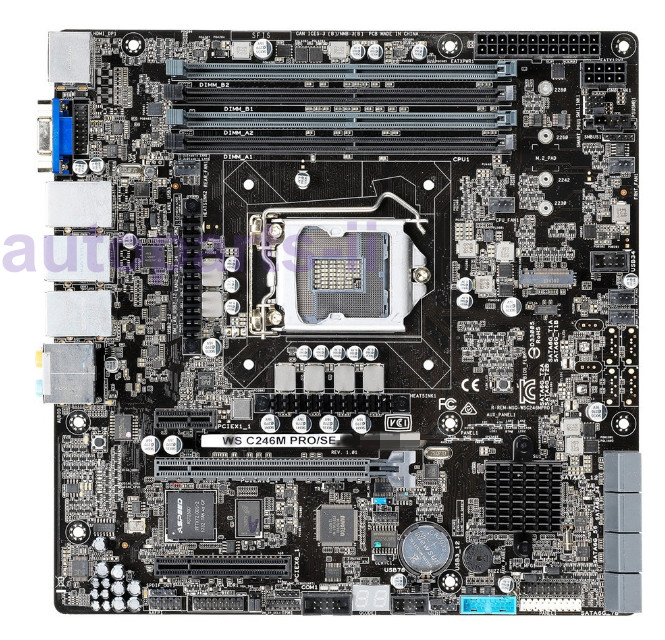 FOR ASUS WS C246M PRO/SE Motherboard | LGA1151 | DDR4 | For Intel Xeon