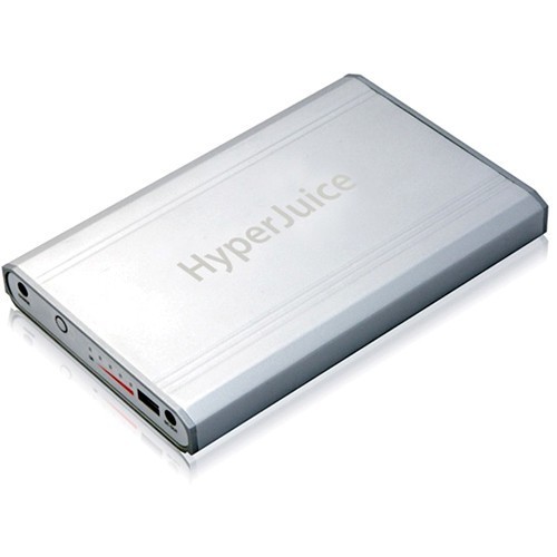 HyperJuice MBP-100 battery bank for MacBook, car and airplane adapters, USB-A