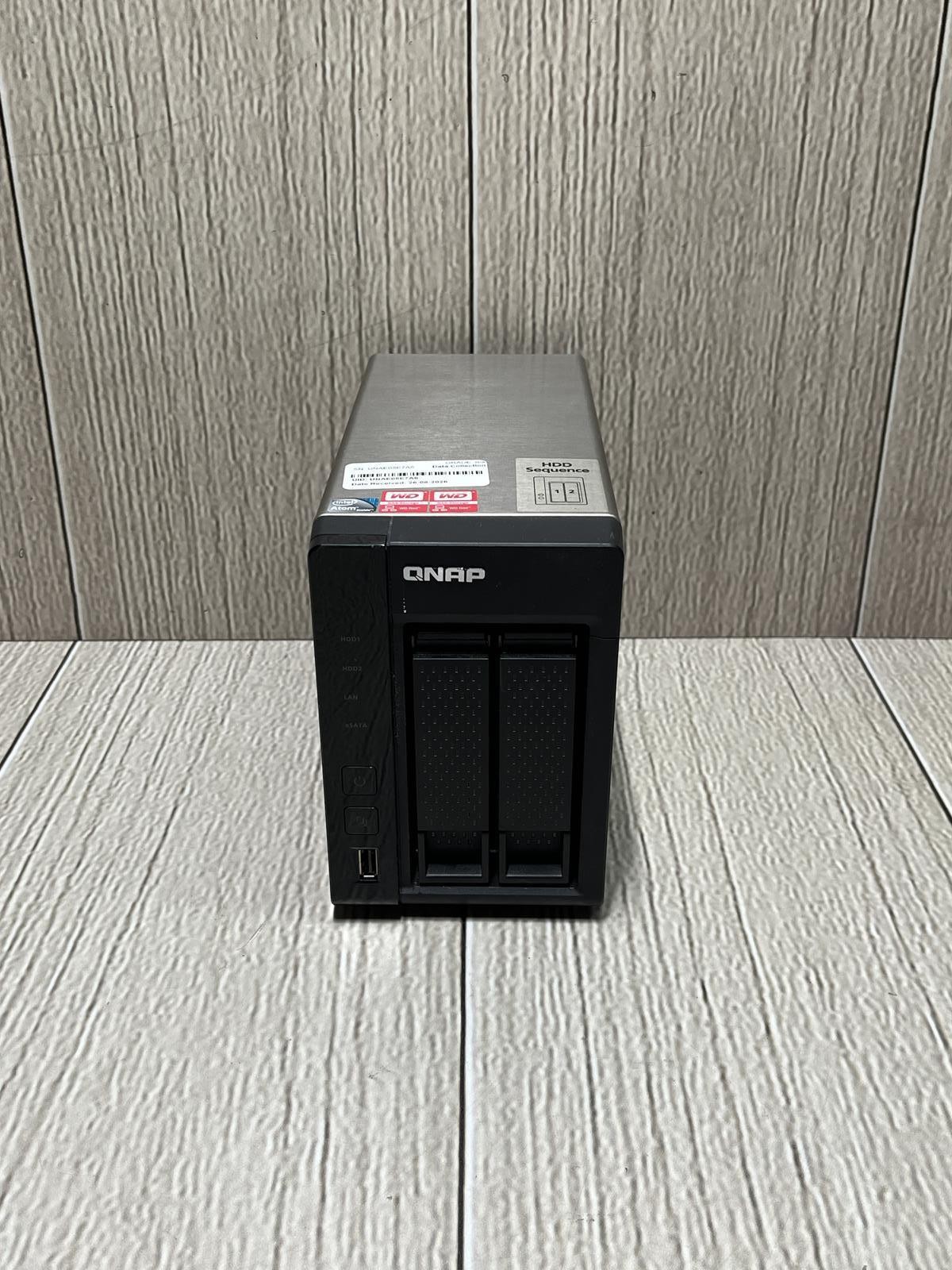 QNAP TS-269L 2x 2TB 2-Bay NAS Storage