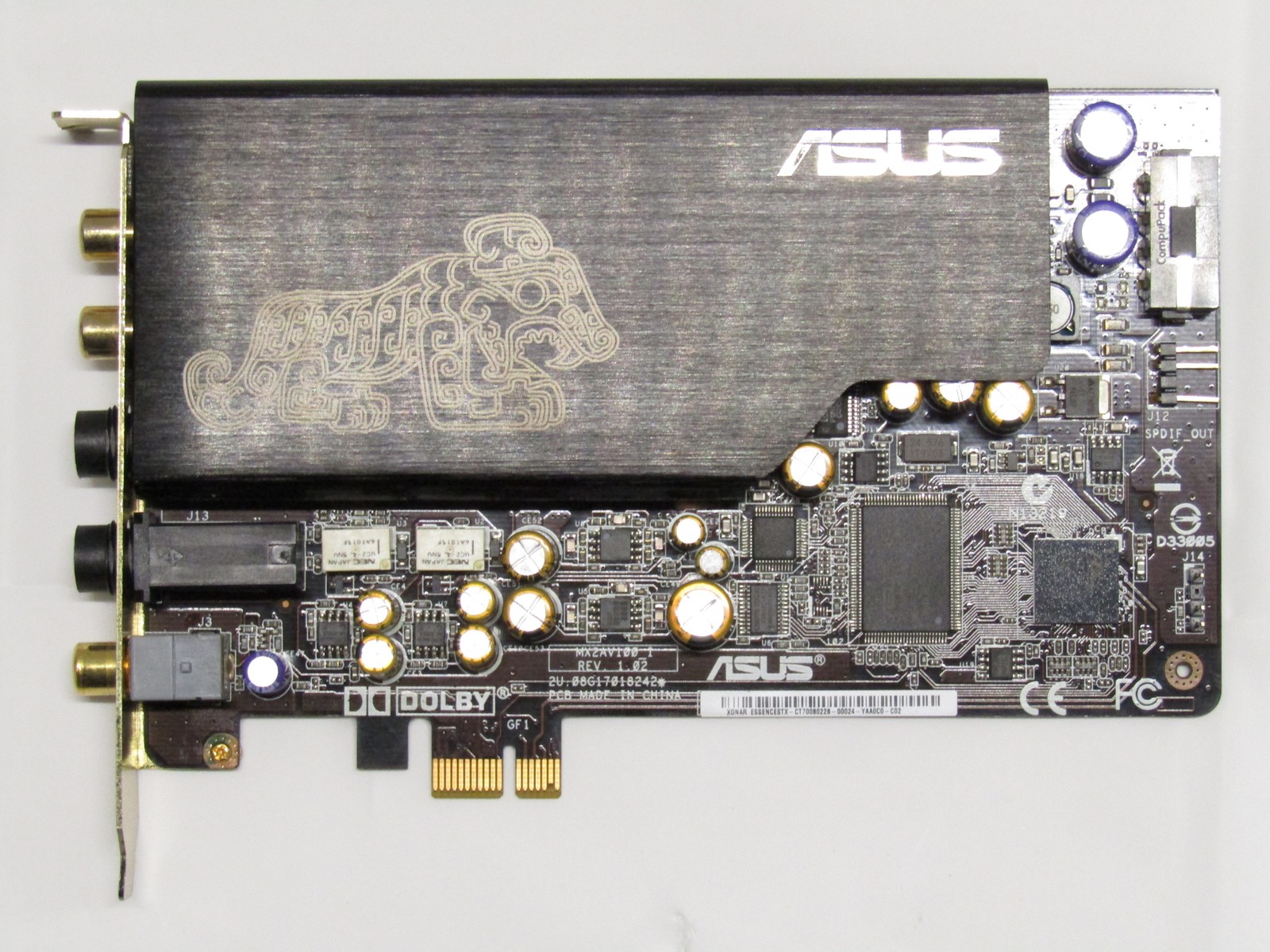 Asus Xonar Essence STX Dolby Hi-Fi PCIe 5-Port RCA,SPDIF,6.35mm PC Sound Card