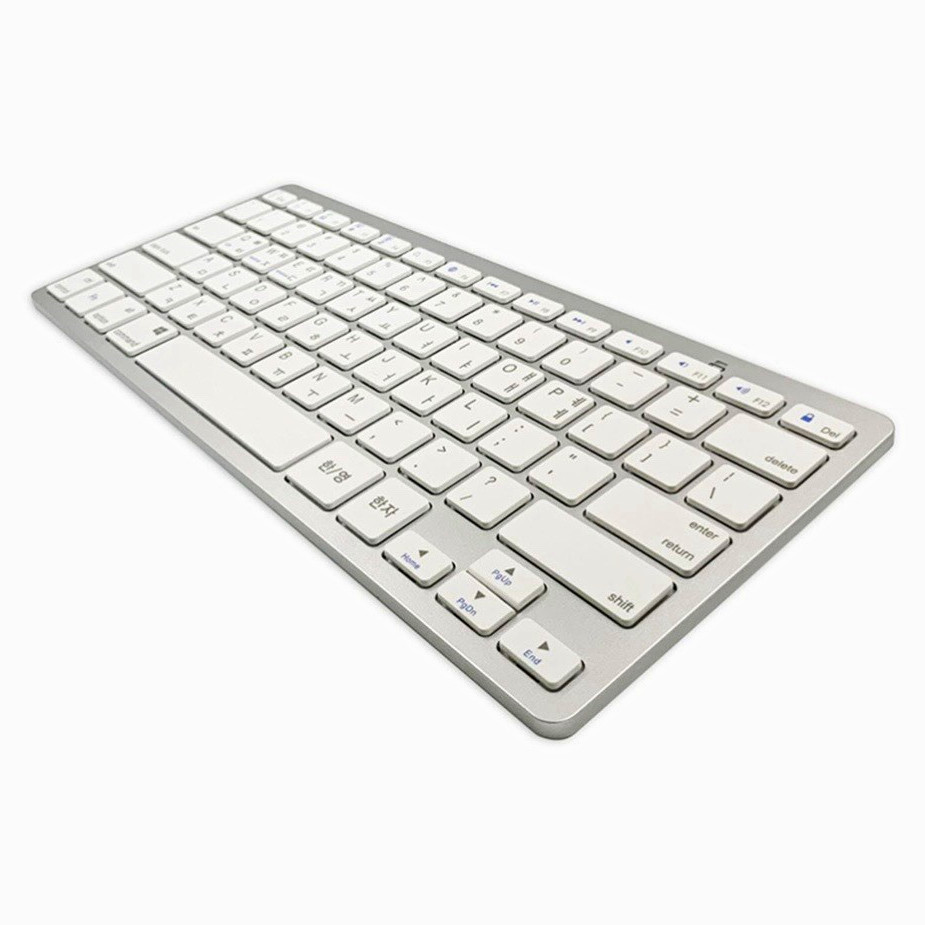 JPYXKM Wireless Korean Keyboard - 78 Key Layout, Bluetooth 3.0
