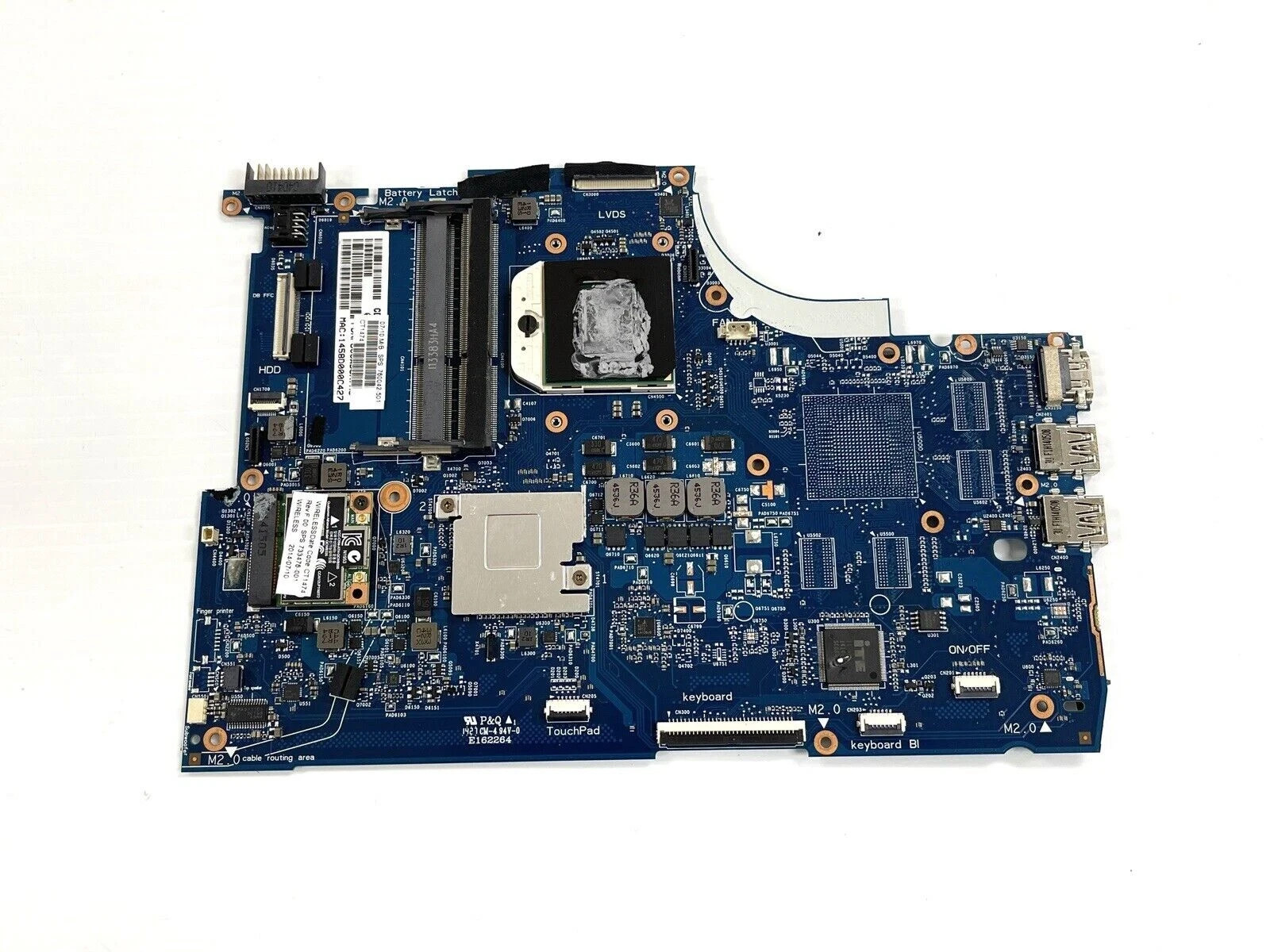 ACER ASPIRE AO1-431 INTEL N3060 1.6GHz MOTHERBOARD NB.SHG11.001 6050A2767601