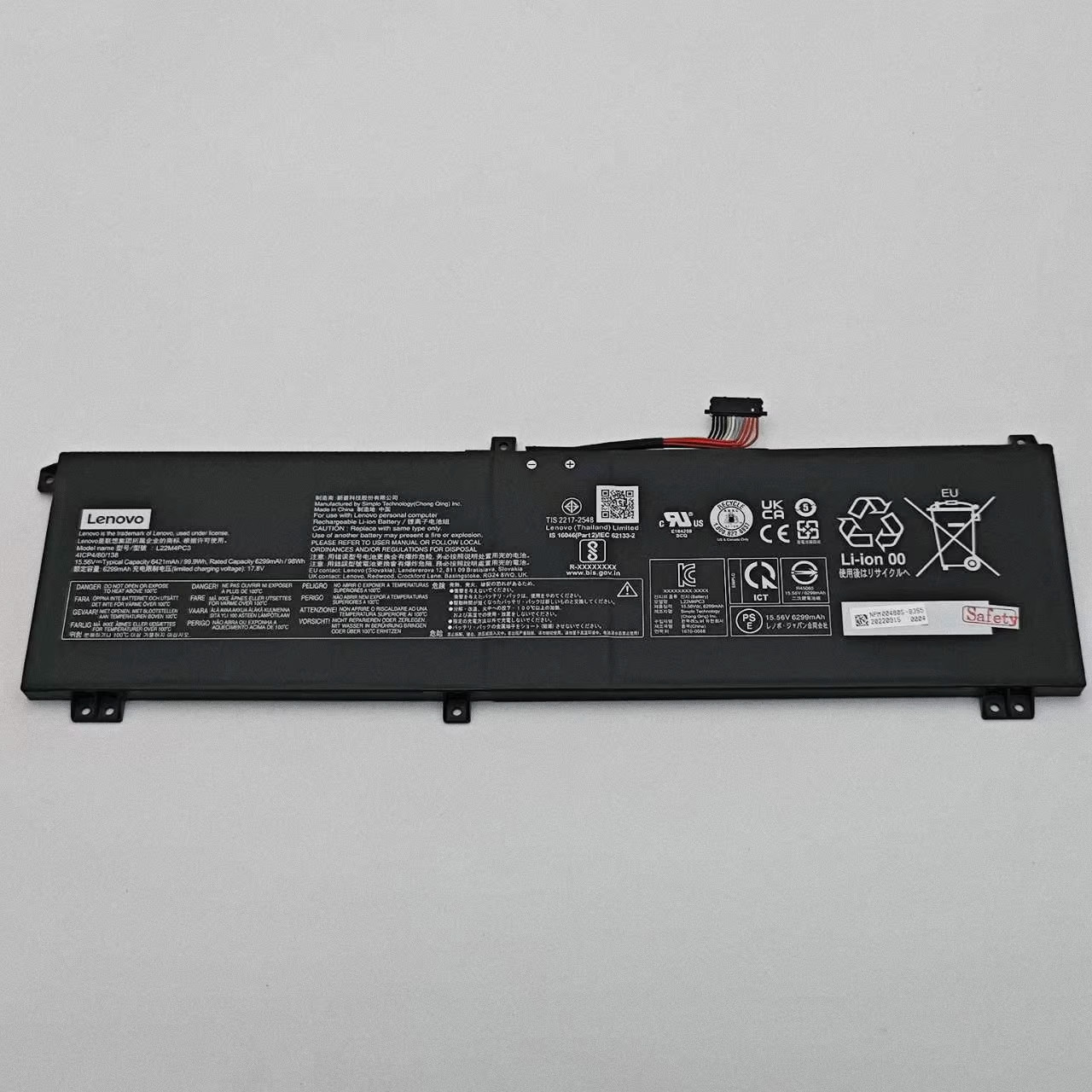 NEW L22C4PC3 L22D4PC3 L22M4PC3 Battery for Lenovo Legion Slim 7 16IRH8 7i Gen 8