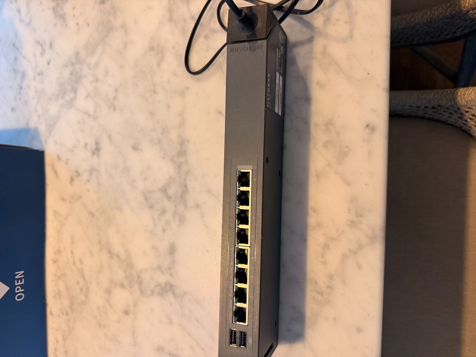 NETGEAR ProSafe GS108 8-Port Gigabit Ethernet Switch v3 w/ Power Adapter