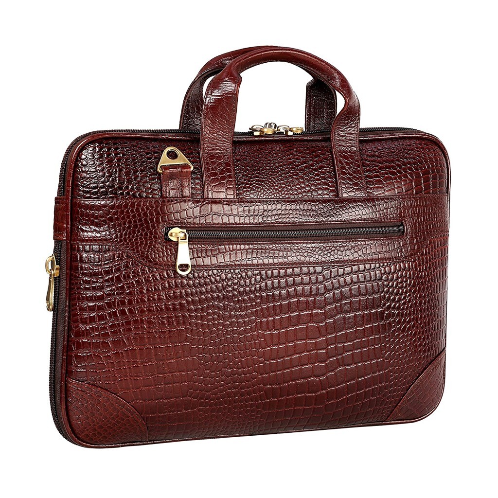 stylsak,Crocodil leather briefcase bag men with genuine leather handmade product
