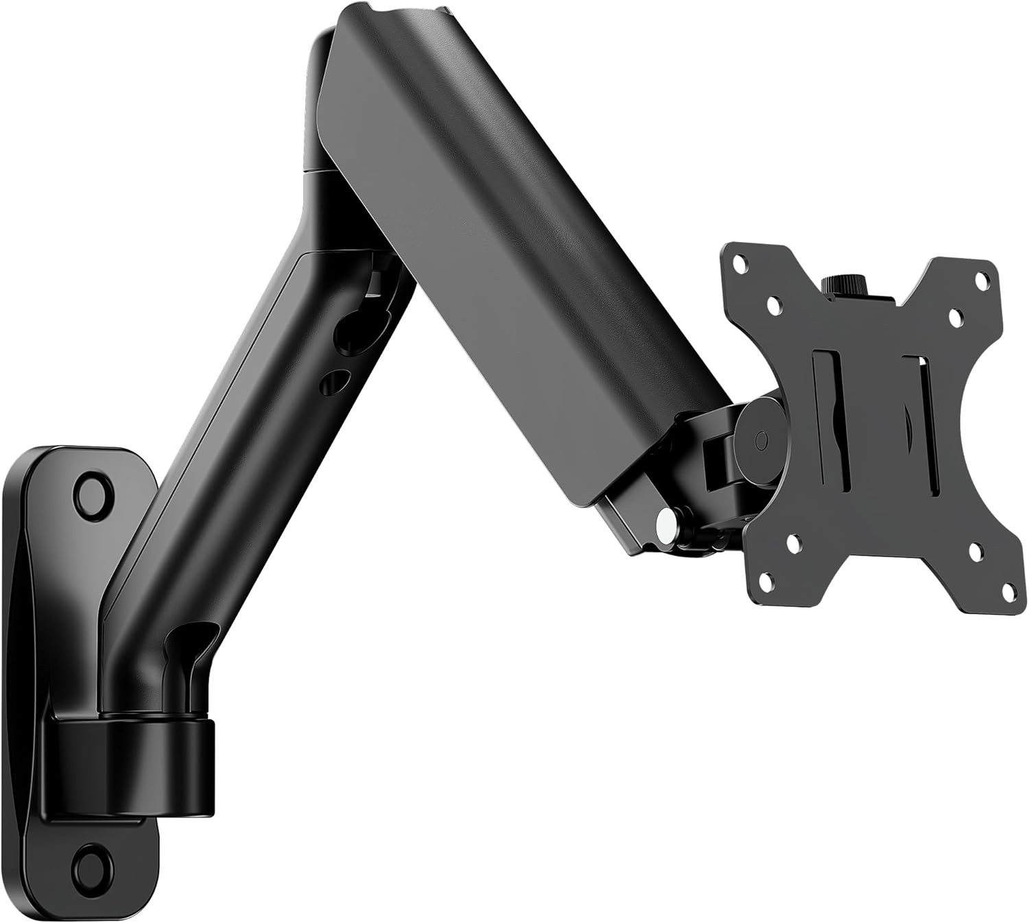 Single Monitor Wall Mount, Full Motion Spring Arm for 17-32" Screen