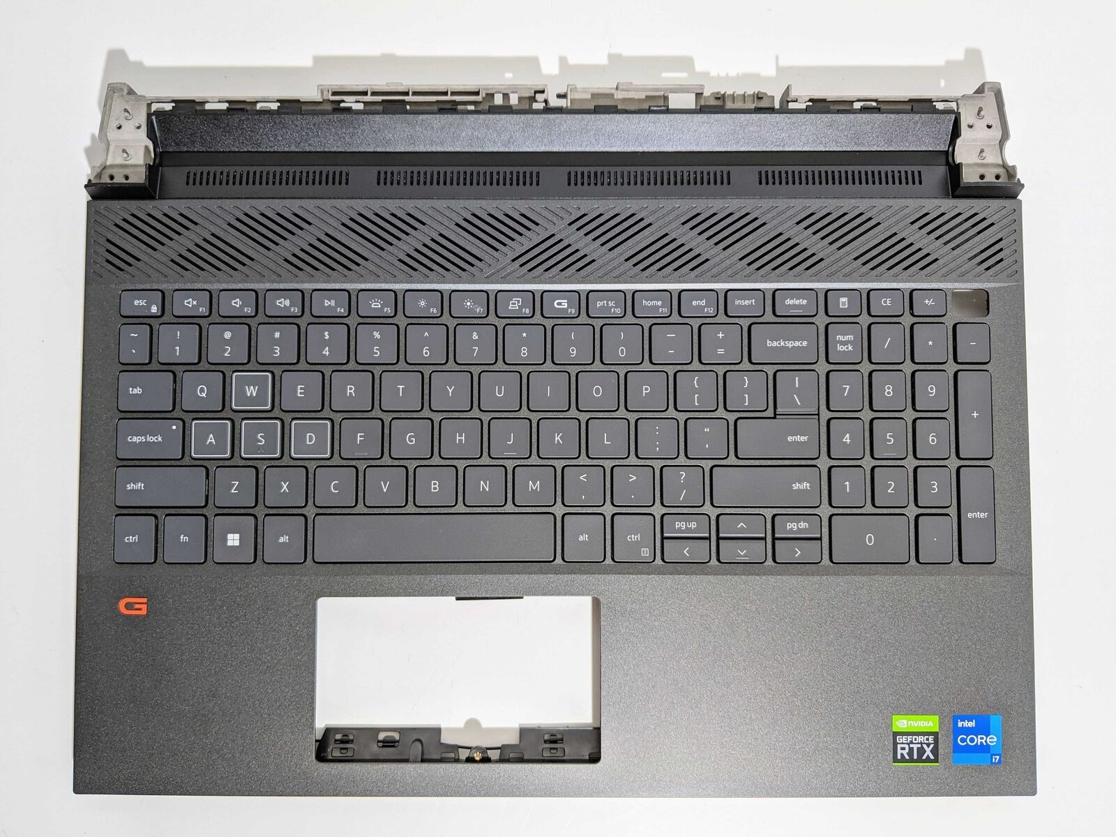 REF OEM Dell Inspiron G15 5510 5511 5515 Palmrest US/EN Backlit Keyboard 8V5N3