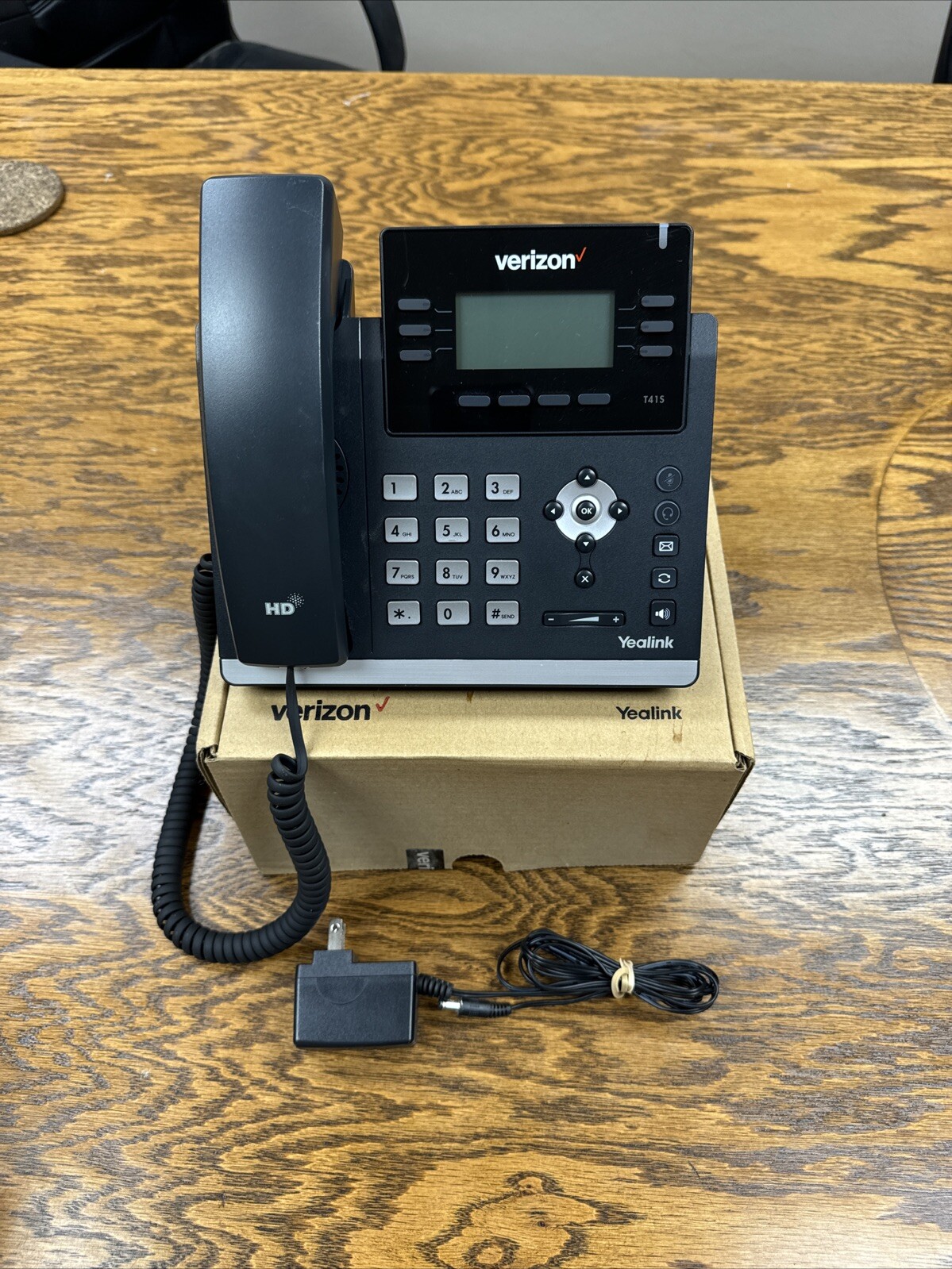 Verizon One Talk Yealink SIP - T41S IP Phone - Black VOIP