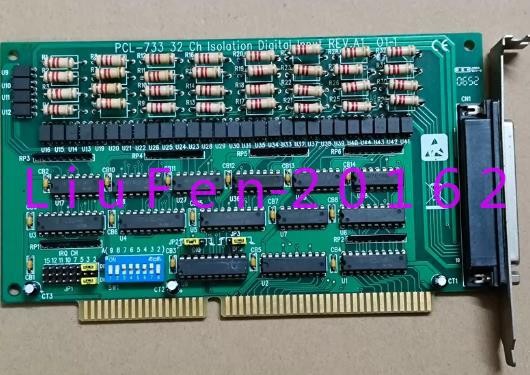 1pc used ADVANTECH PCL-733 REV.A1 01-1 acquisition card 