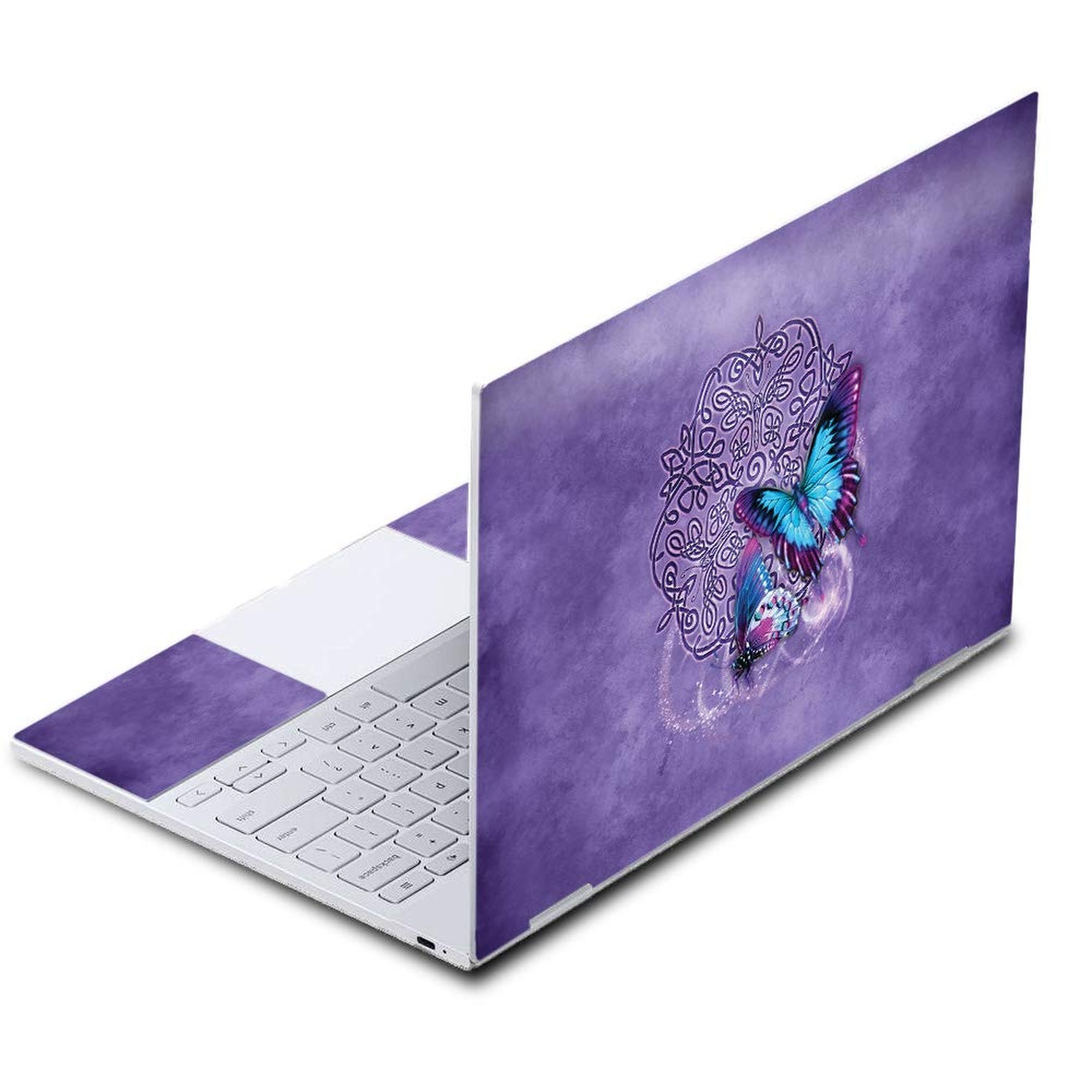 MightySkins Skin Compatible with Google Pixelbook - Celtic Butterflies | Prot...