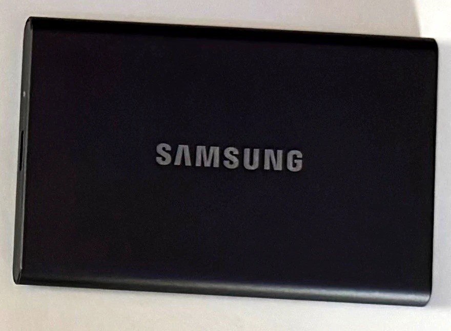 Samsung T7 2TB Portable External SSD USB-C USB-Powered Black MU-PC2T0T