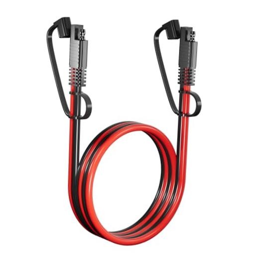SAE Extension Cable 12AWG, SNLLMZI SAE to SAE Extension Cord DC Power 6.6FT