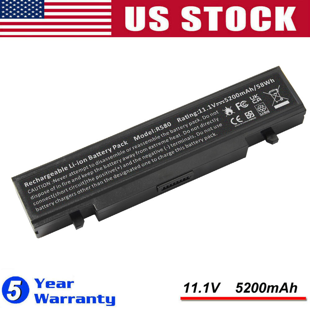 Replacement 5200mAh Laptop Battery for Samsung NP-R540 Q430 P230 P480 P510 R440 