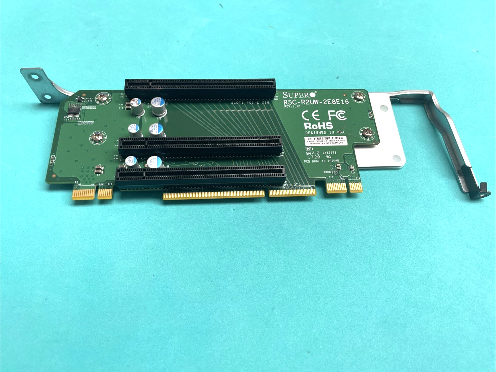 Supermicro RSC-R2UW-2E8E16 2U LHS WIO & PCI-Express Riser Card