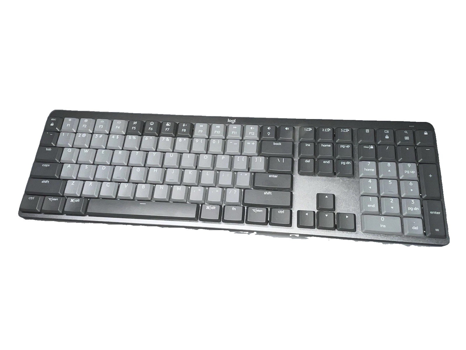 Logitech MX Mechanical Wireless Keyboard - Tactile Quiet Switches - No Dongle
