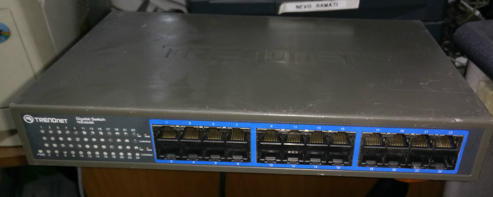 TRENDnet TEG-S24R TEG-24R/EU 24-Port Unmanaged Gigabit Switch