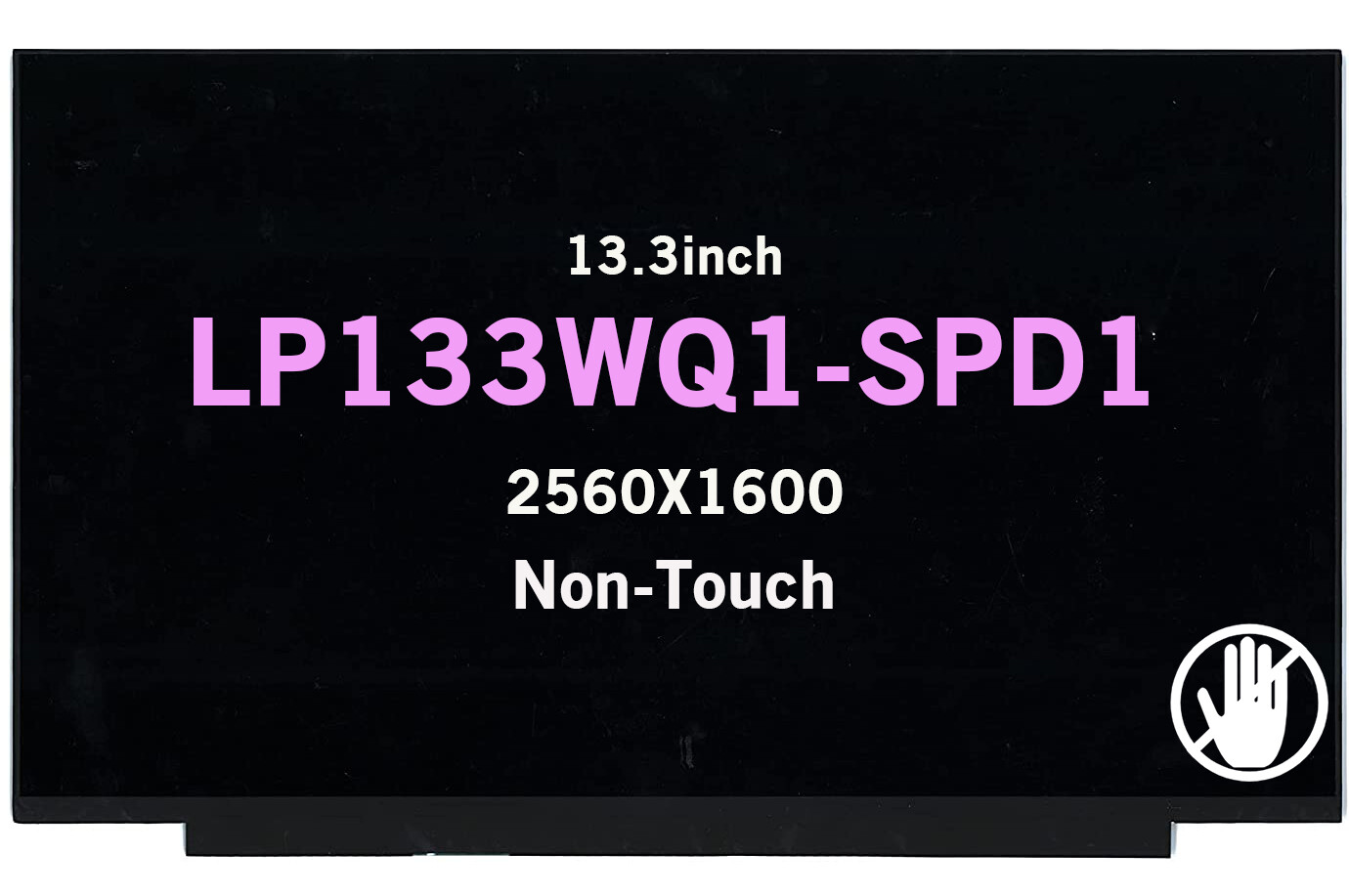 13.3in For LG LP133WQ1-SPD1 LP133WQ1 SPD1 LCD QHD Non-Touch Screen Display 40Pin