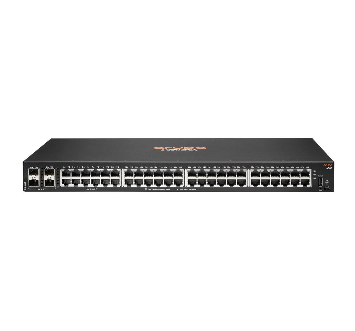 HP W126473073 R8N86A#ABB Aruba 6000 48G 4SFP Managed L3 Gigabit Ethernet (1 ~E~