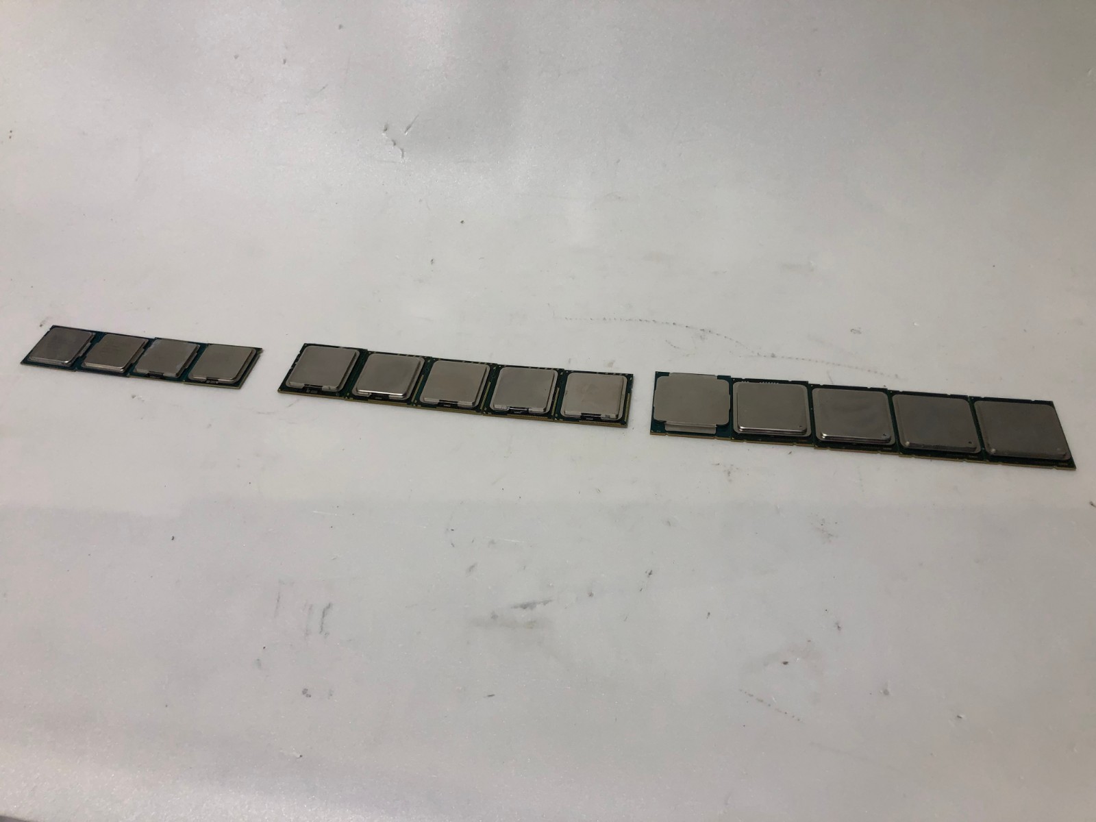 Lot of 14 VARIOUS USED Intel Xeon Processors See Description Below