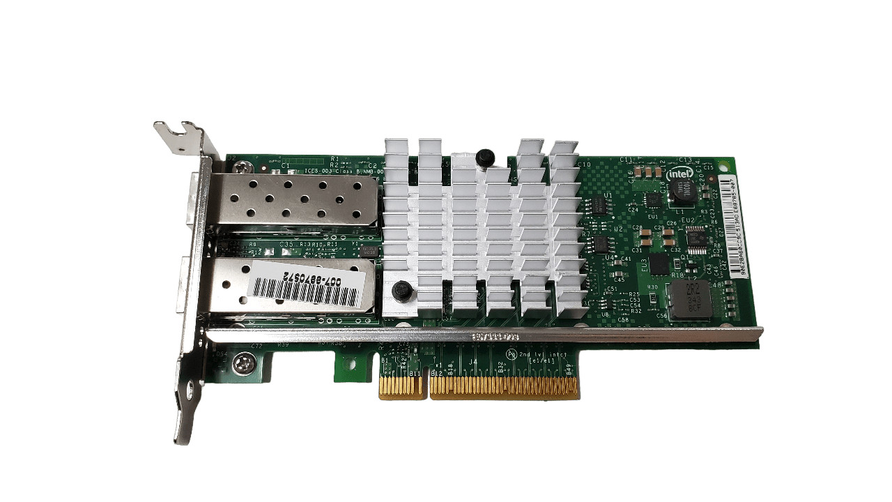 Intel X520-SR2 2 Port 10GB Network Card E10G42BFSRBLK 927247 Half Height No SFP