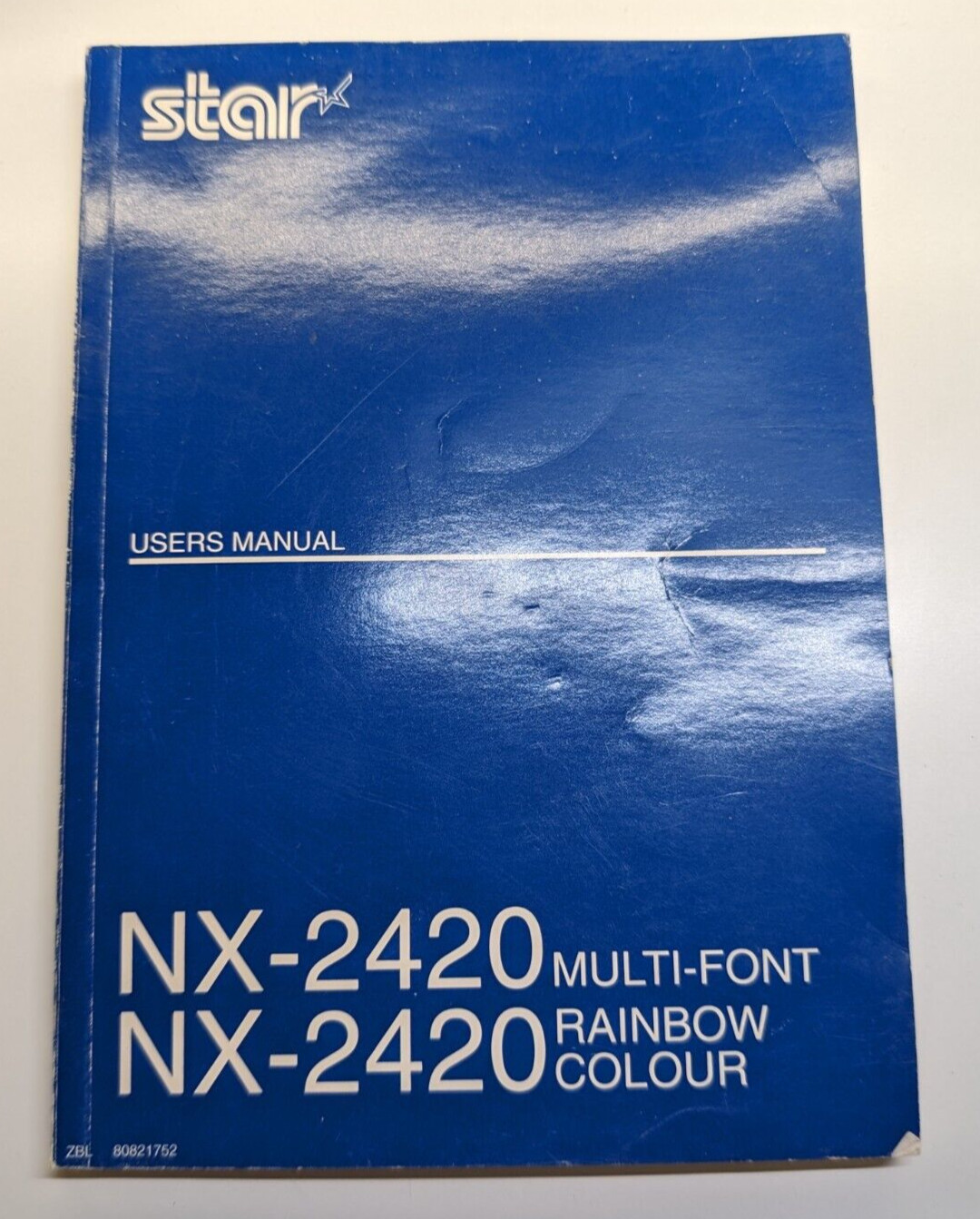 Star Micronics User Manual NX-2420 Multi-Font Rainbow Colour