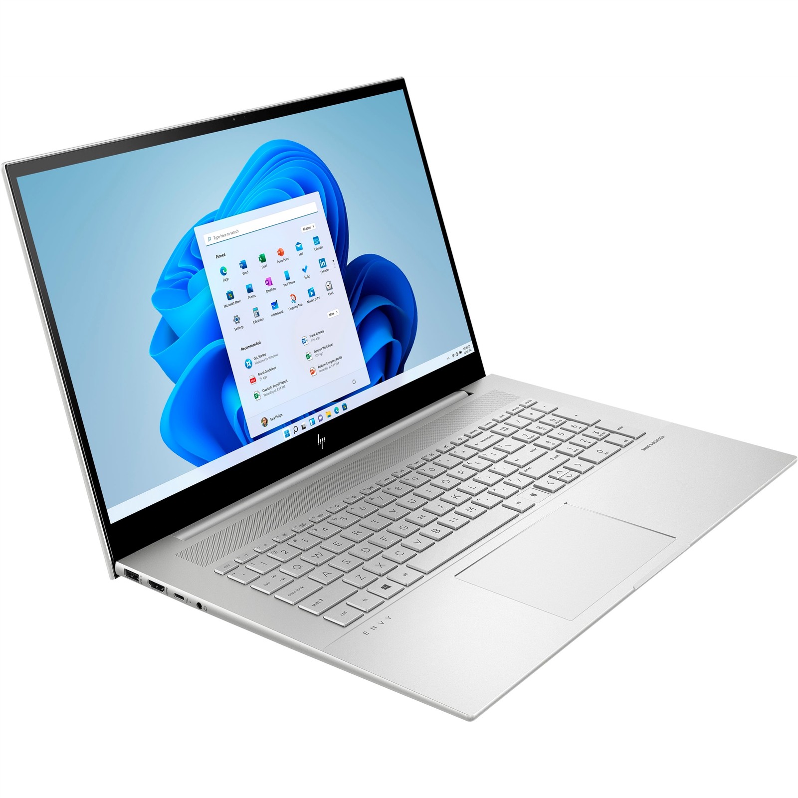 HP ENVY 17m-ch1013dx 17.3" 544GB WIN11H, Natural Silver